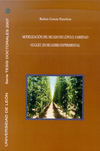 Modelización sobre el secado del lúpulo, variedad nugget, en secadero experimental