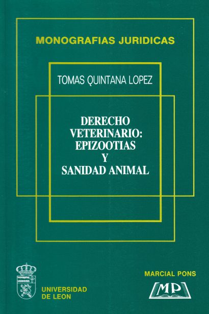 Derecho veterinario: Epizootías y sanidad animal