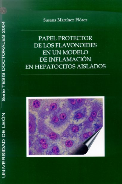Papel protector de los flavonoides en un modelo de inflamación en hepatocitos aislados